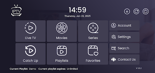 IPTV Smarters Settings - Turn on Subtitles