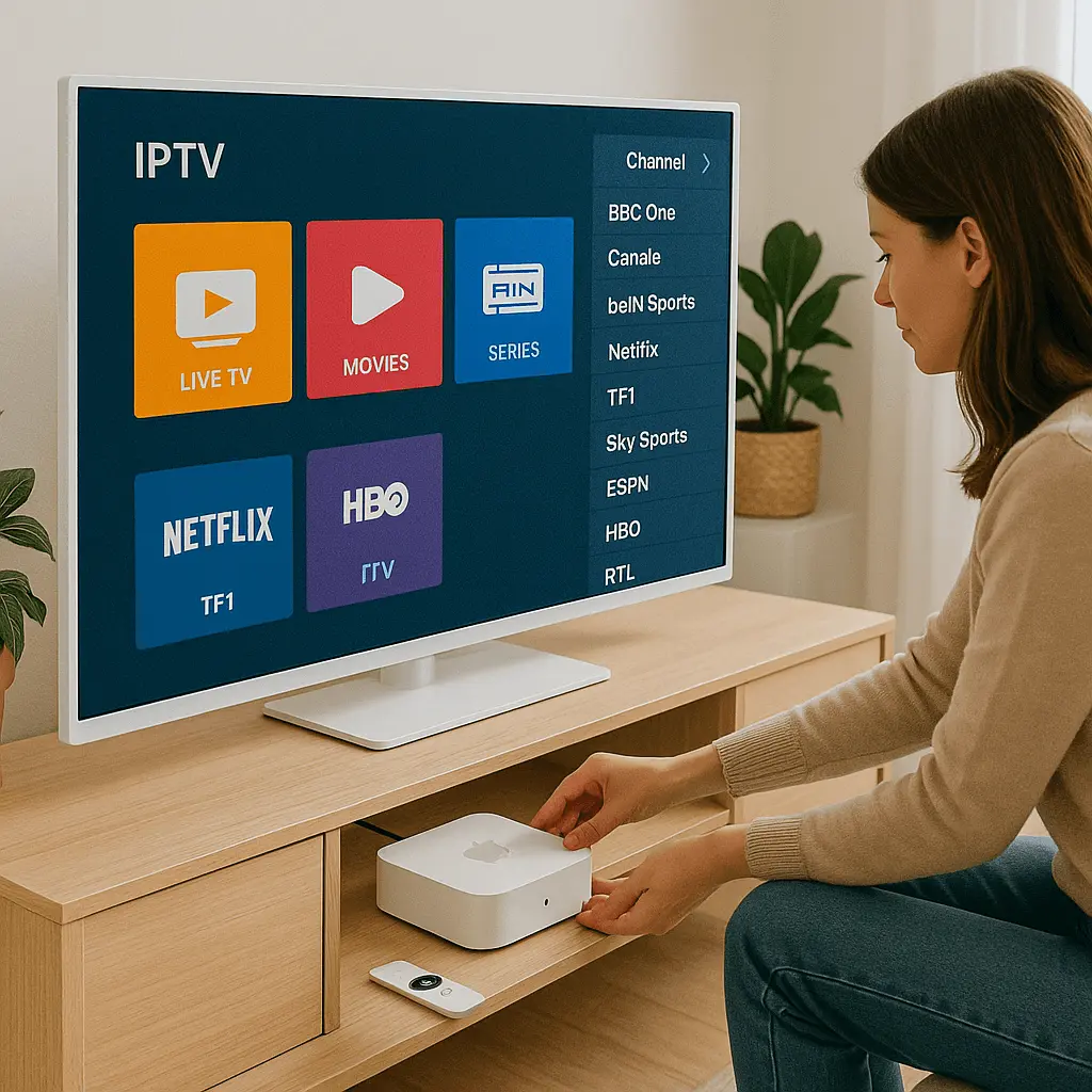 Set Up IPTV on Apple TV