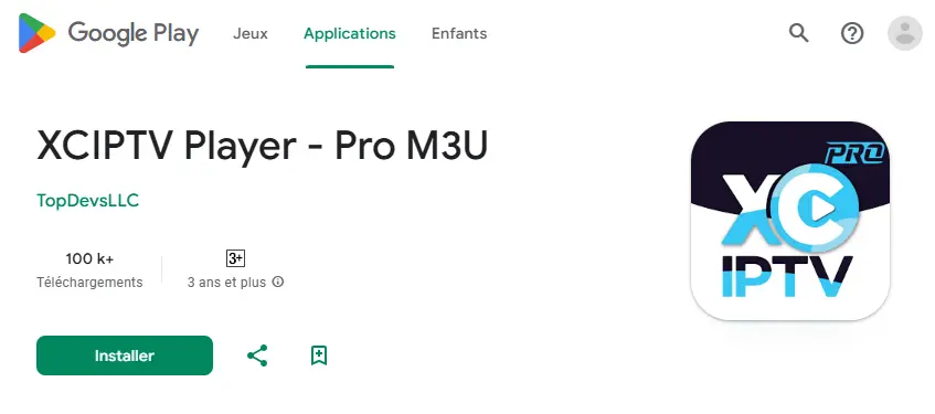 Install XCIPTV Player